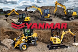 YANMAR excavators and loaders