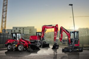 YANMAR excavators and loaders